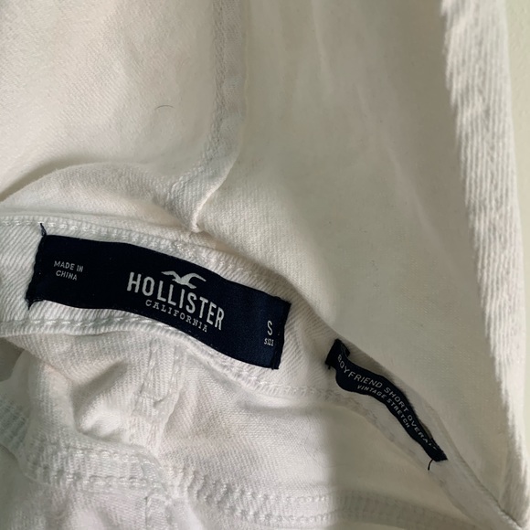 Hollister white distressed shorteralls - Picture 7 of 7